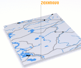 3d view of Zekhnovo
