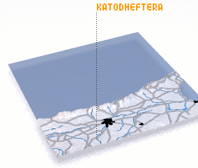 3d view of Kato Dheftera