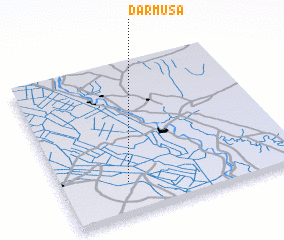 3d view of Dār Mūsá