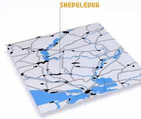 3d view of Shepelëvka