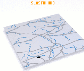 3d view of Slastikhino