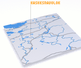 3d view of Kaskesnavolok