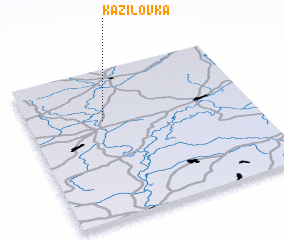 3d view of Kazilovka