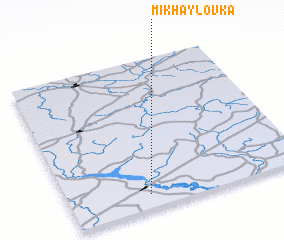 3d view of Mikhaylovka