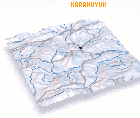 3d view of Karahüyük