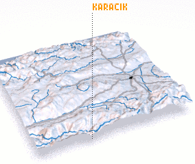 3d view of Karacık