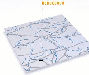 3d view of Medvedovo