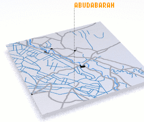 3d view of Abū Ḑabārah