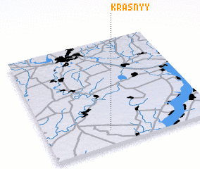 3d view of Krasnyy