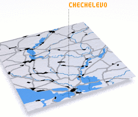 3d view of Chechelevo