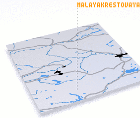 3d view of Malaya Krestovaya