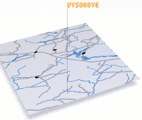 3d view of Vysokoye