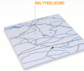 3d view of Malyye Klochki