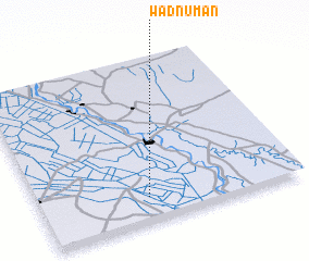 3d view of Wad Nu‘mān