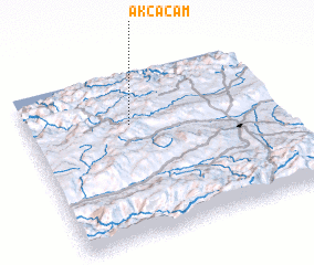 3d view of Akçaçam