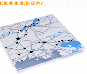 3d view of Kremenchuk Nomer Pervyy