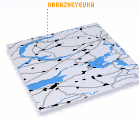 3d view of Obrazheyevka