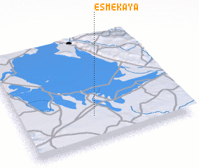 3d view of Eşmekaya