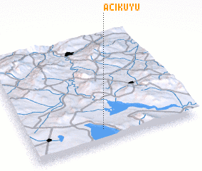 3d view of Acıkuyu