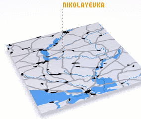 3d view of Nikolayevka
