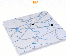 3d view of Bor