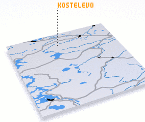 3d view of Kostelevo