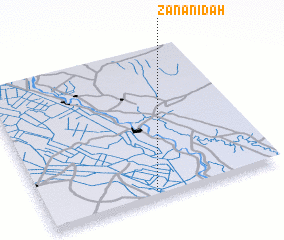 3d view of Zanānidah