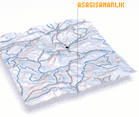 3d view of Aşağısamanlık