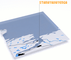 3d view of Staraya Vayenga