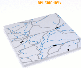 3d view of Brusnichnyy