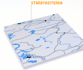 3d view of Staraya Sitenka