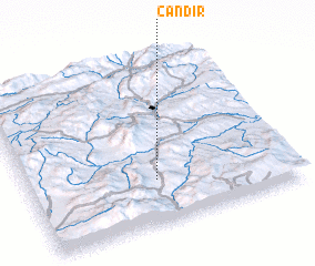 3d view of Çandır