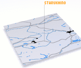 3d view of Starukhino