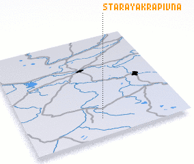 3d view of Staraya Krapivna