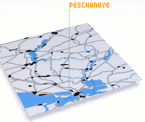 3d view of Peschanoye