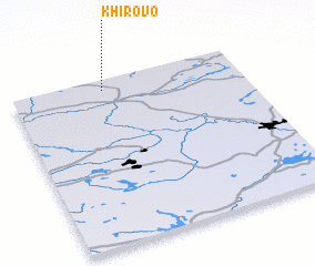 3d view of Khirovo