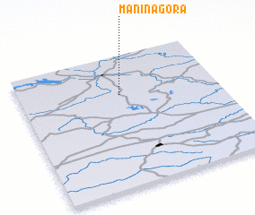 3d view of Manina Gora