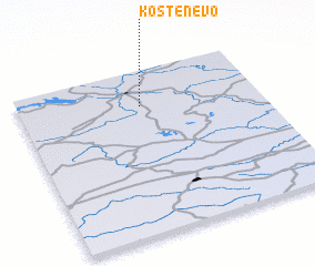 3d view of Kostenëvo