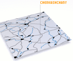 3d view of Cherkashchany