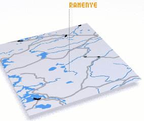 3d view of Ramen\