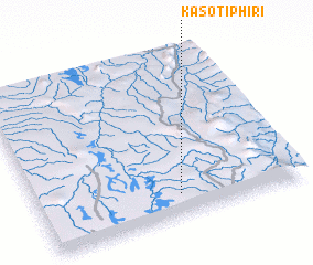 3d view of Kasoti Phiri