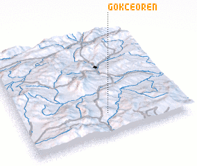 3d view of Gökçeören