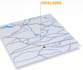 3d view of Sokolovka