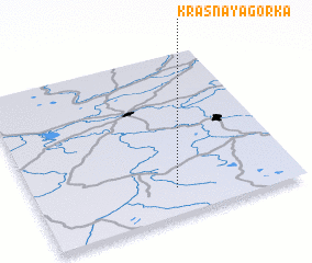 3d view of Krasnaya Gorka