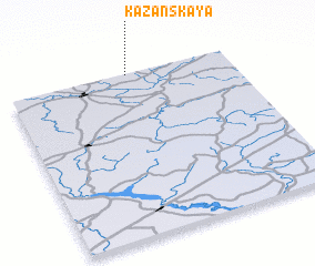 3d view of Kazanskaya