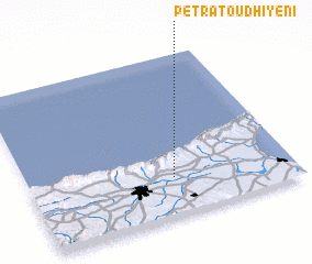 3d view of Petra tou Dhiyeni