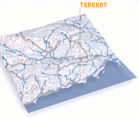 3d view of Tepeköy