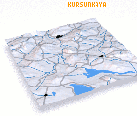 3d view of Kurşunkaya
