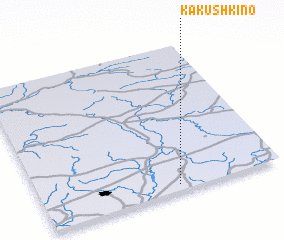 3d view of Kakushkino