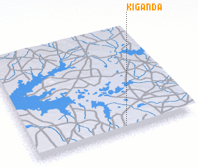 3d view of Kiganda